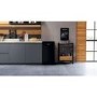 Refurbished Hotpoint HF9E1B19BUK 9 Place Freestanding Slimline Dishwasher Black