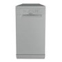 Hotpoint Freestanding Slimline Dishwasher - Silver, Quick Wash