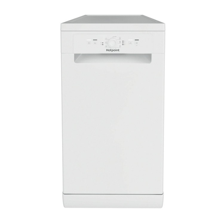 Hotpoint Freestanding Slimline Dishwasher - White, Quick Wash