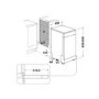 Hotpoint Freestanding Slimline Dishwasher - White, Quick Wash