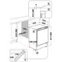 Hotpoint 108 Litre Integrated Under Counter Fridge with Ice Box 