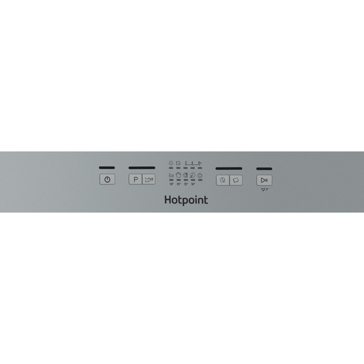 Hotpoint 13 Place Settings Freestanding Dishwasher - Silver