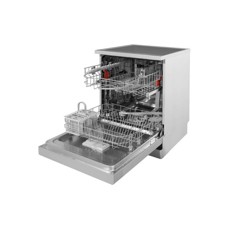 Hotpoint 13 Place Settings Freestanding Dishwasher - Silver