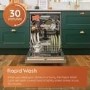 Hotpoint Extra Freestanding Dishwasher - ActiveDry Black