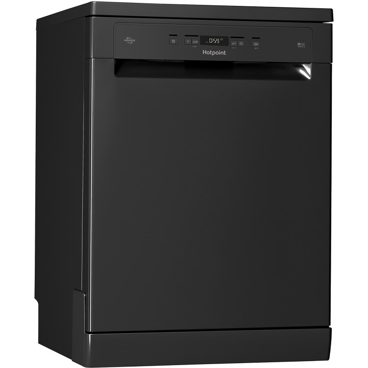 Hotpoint Extra Freestanding Dishwasher - ActiveDry Black