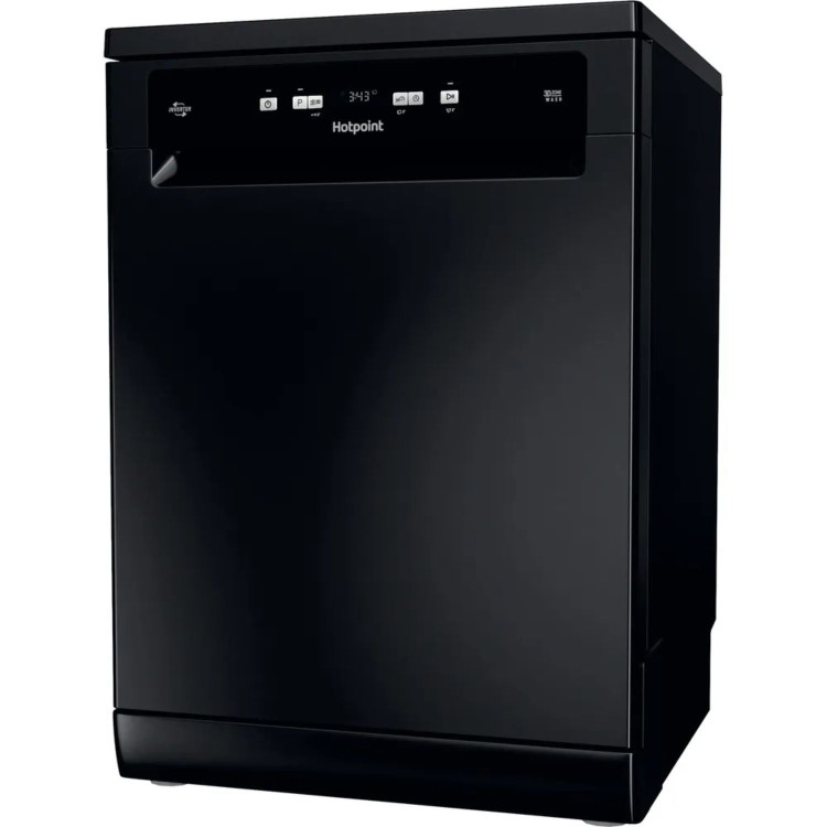 Hotpoint Extra Freestanding Dishwasher - ActiveDry Black