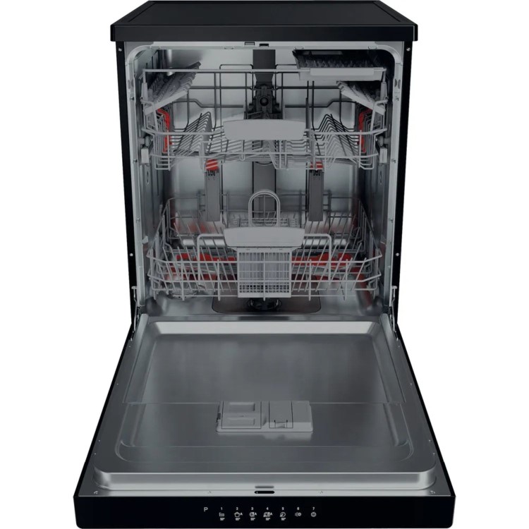 Hotpoint Extra Freestanding Dishwasher - ActiveDry Black