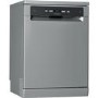 Refurbished Hotpoint HFC3C26WCXUKN 14 Place Extra Efficient Freestanding Dishwasher Silver