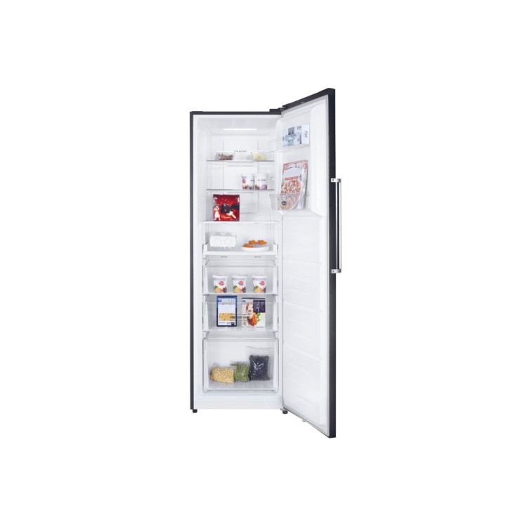 Hoover 274 Litre Freestanding Upright Freezer - Stainless Steel
