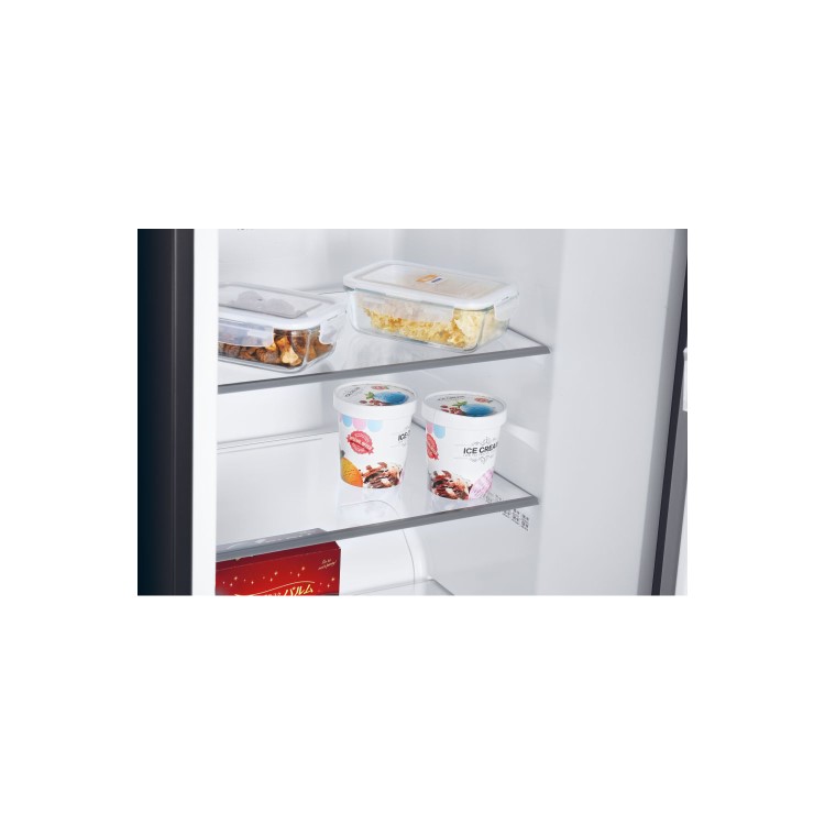 Hoover 274 Litre Freestanding Upright Freezer - Stainless Steel