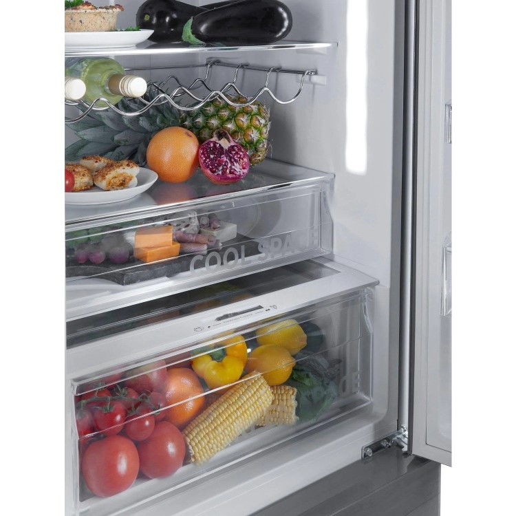 Hoover 317 Litre 70/30 Freestanding Fridge Freezer - Grey