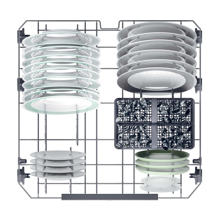 Hoover H-Dish 300 Freestanding Dishwasher - Smart Wi-Fi C Rated Graphite