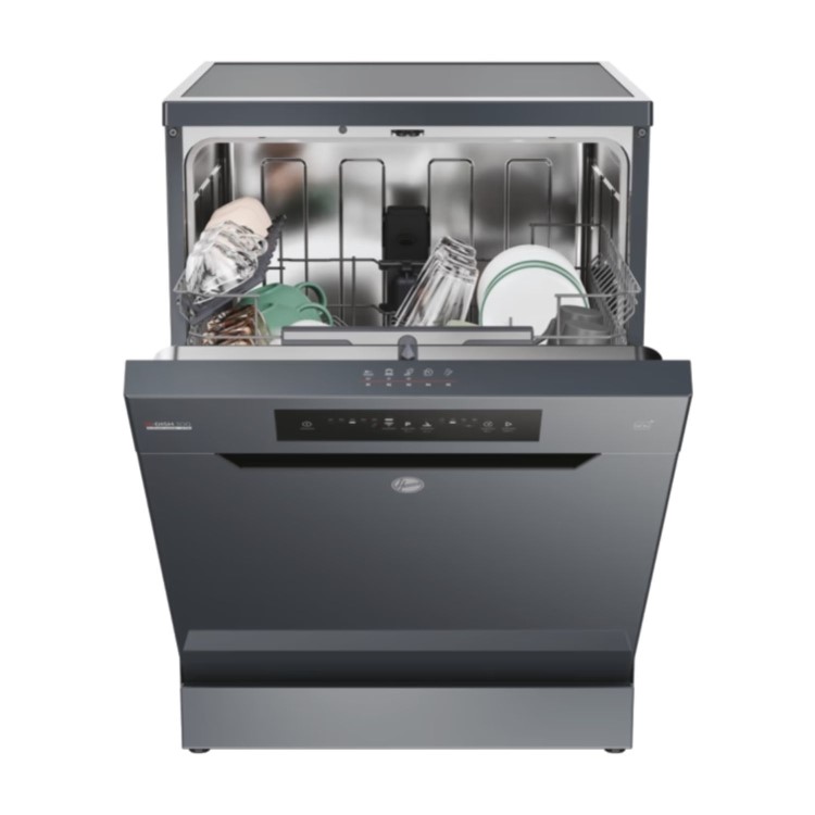 Hoover H-Dish 300 Freestanding Dishwasher - Smart Wi-Fi C Rated Graphite