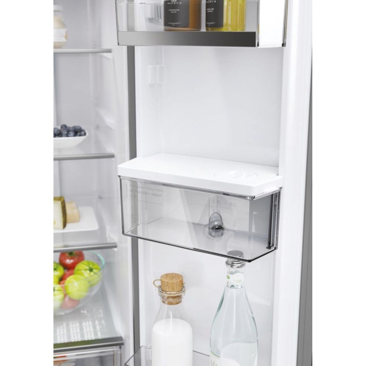 Refurbished Haier HFR5719EWMP Freestanding 444 Litre Frost Free American Fridge Freezer