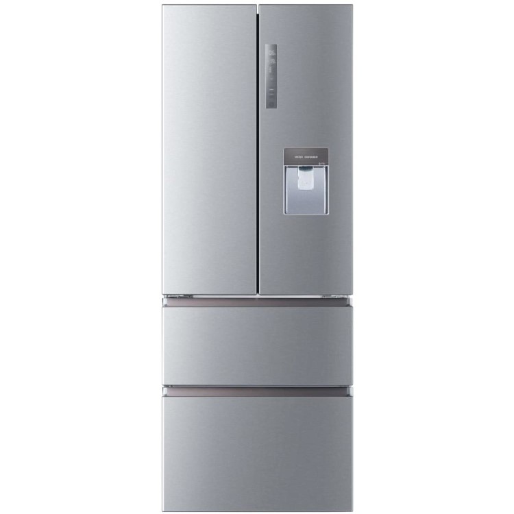 Refurbished Haier HFR5719EWMP Freestanding 444 Litre Frost Free American Fridge Freezer