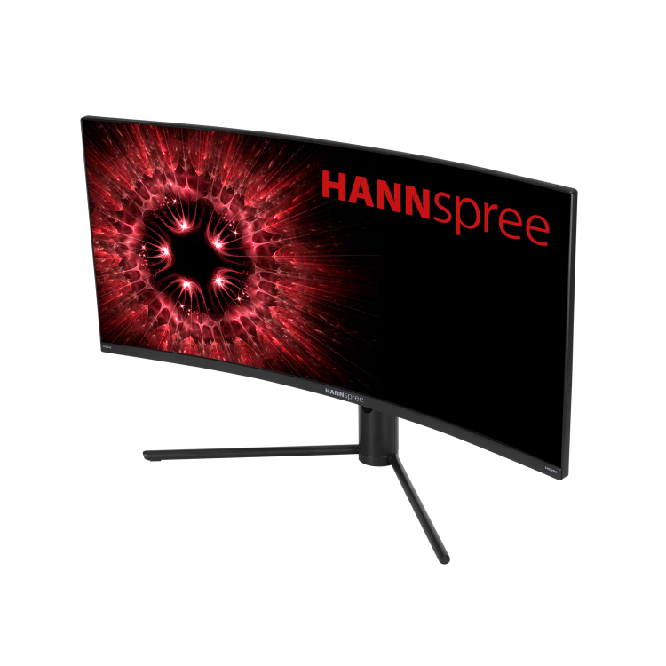 Hannspree HG342PCB 34" UWQHD 144Hz Curved Gaming Monitor 