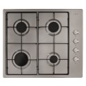 HG6151SS CDA 58cm 4 Burner Gas Hob - Stainless Steel