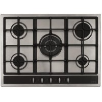 Refurbished CDA HG7350SS 70cm Five Burner Gas Hob Stainless Steel