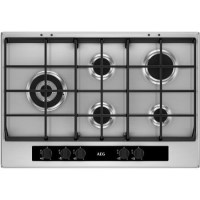 AEG HG755551SY 75cm Five Burner Gas Hob Stainless Steel