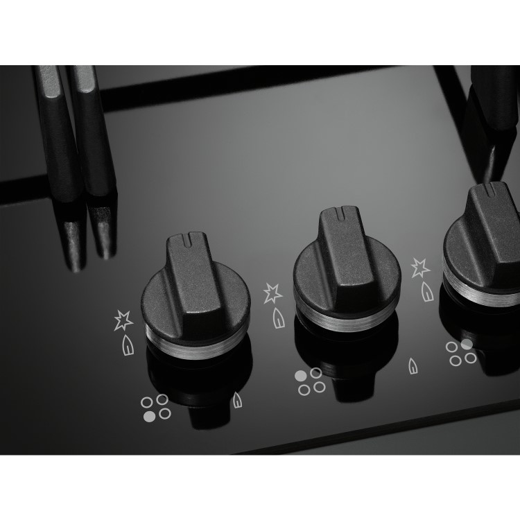 AEG HG75SY5451 75cm Five Burner Gas Hob Stainless Steel