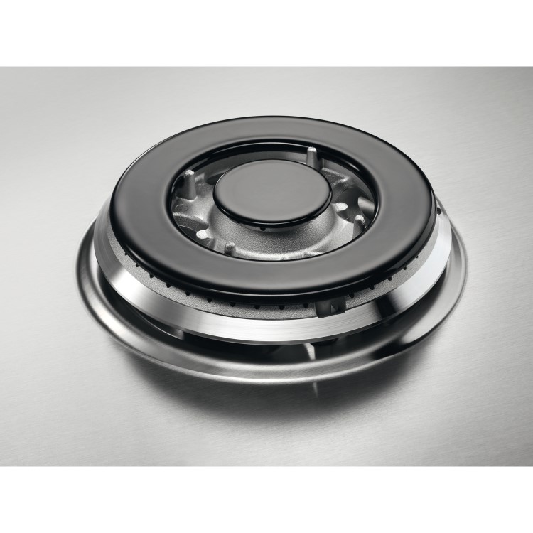 AEG HG75SY5451 75cm Five Burner Gas Hob Stainless Steel