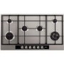 AEG HG956440SM Extra Wide 90cm Six Burner Gas Hob Stainless Steel