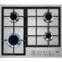 Refurbished AEG HGB64200SM 60cm 4 Burner Gas Hob Stainless Steel