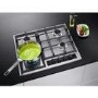 AEG 6000 Series 60cm 4 Burner Gas Hob with Wok Burner - Stainless Steel
