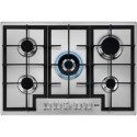 HGB75400SM AEG 3000 Series 75cm 5 Burner Gas Hob - Stainless Steel