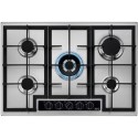 HGB75420YM AEG 6000 Series 75cm 5 Burner Gas Hob - Stainless Steel