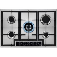 Refurbished AEG HGB75420YM 75cm 5 Burner Gas Hob Stainless Steel Refurbished AEG HGB75420YM 75cm 5 Burner Gas Hob Stainless Steel