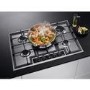 Refurbished AEG HGB75420YM 75cm 5 Burner Gas Hob Stainless Steel