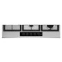Refurbished AEG HGB95520YM 86cm 5 Burner Gas Hob With Cast Iron Pan Stands Stainless steel