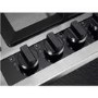 Refurbished AEG HGB95520YM 86cm 5 Burner Gas Hob With Cast Iron Pan Stands Stainless steel