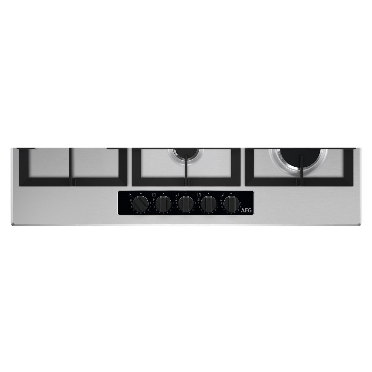 AEG 6000 Series 86cm 5 Burner Gas Hob - Stainless Steel