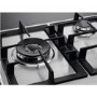 AEG 6000 Series 86cm 5 Burner Gas Hob - Stainless Steel