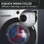 Hoover Ultra 10kg 1400rpm Washing Machine - Graphite
