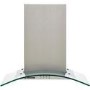 Hoover 60cm Curved Glass Chimney Cooker Hood - Stainless Steel