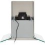 Hoover 60cm Curved Glass Chimney Cooker Hood - Stainless Steel