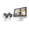 GRADE A1 - HomeGuard CCTV System - 4 Channel Wireless Security System with 12&quot; HD Monitor &amp; 4 x 960p HD Day/Night Cameras &amp; 1TB HDD