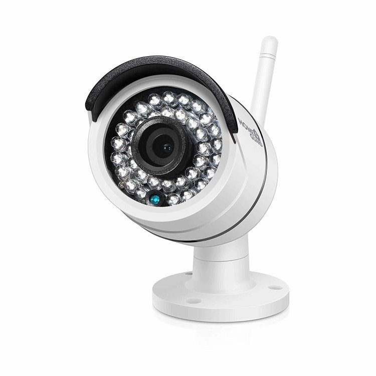 GRADE A1 - HomeGuard CCTV System - 4 Channel Wireless Security System with 12" HD Monitor & 4 x 960p HD Day/Night Cameras & 1TB HDD