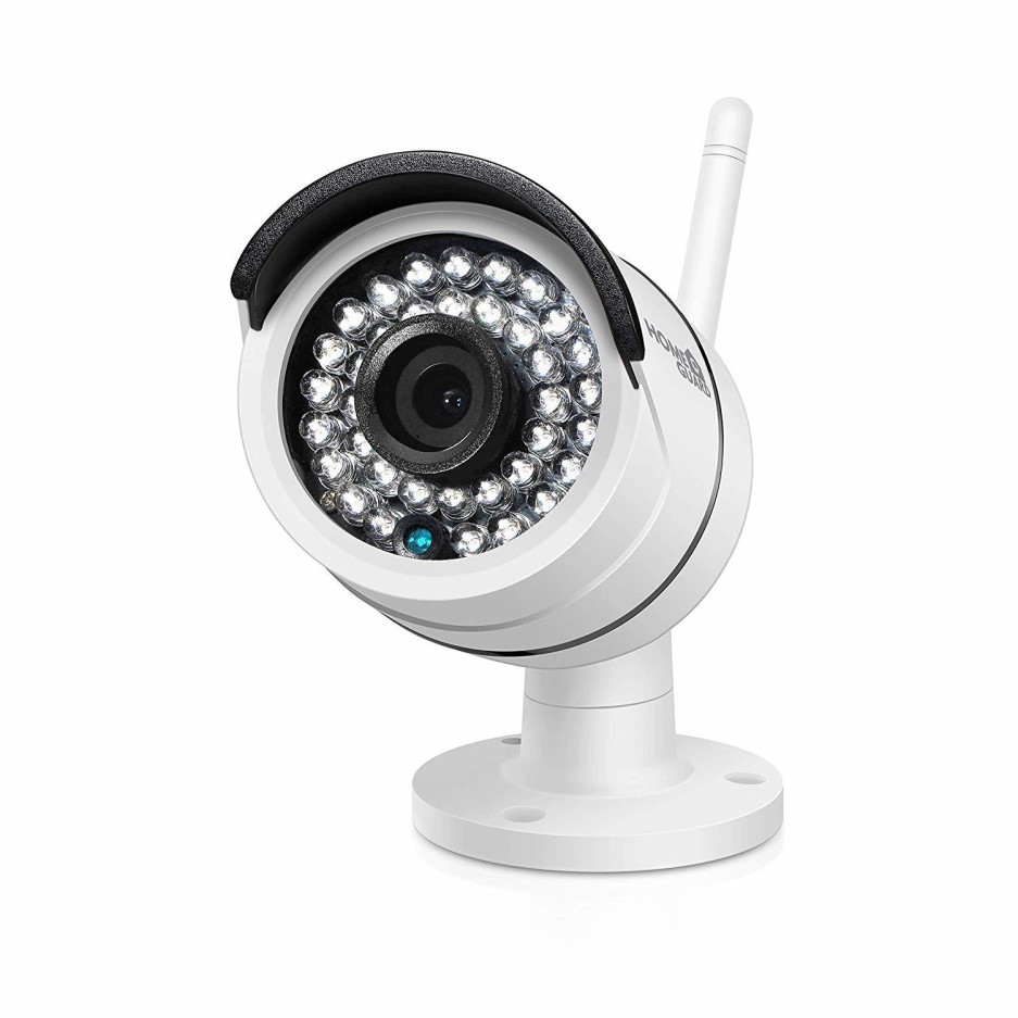 HomeGuard CCTV System 4 Channel Wireless Security System with 12" HD