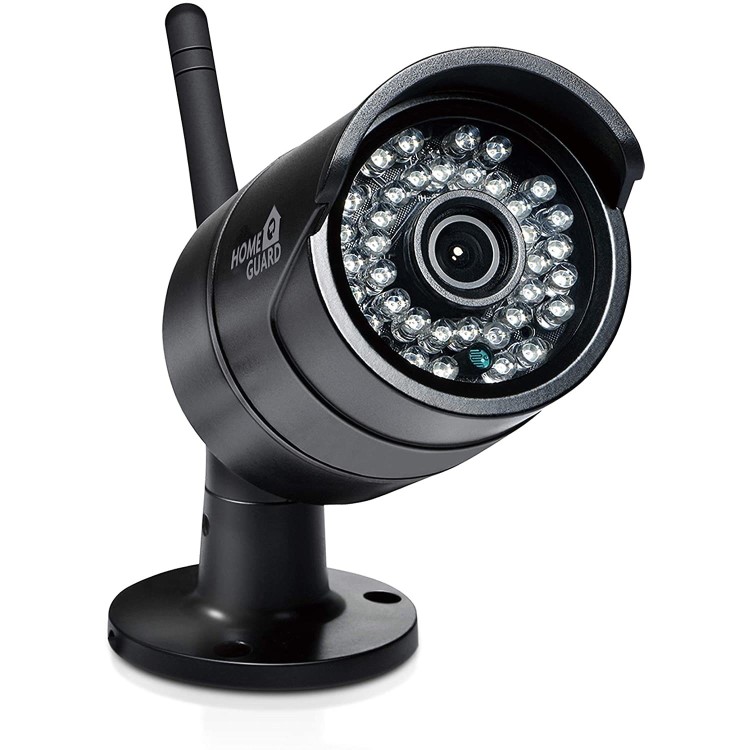HomeGuard Wireless 1080P HD All Weather CCTV IP Camera with Night Vision - 1 Pack
