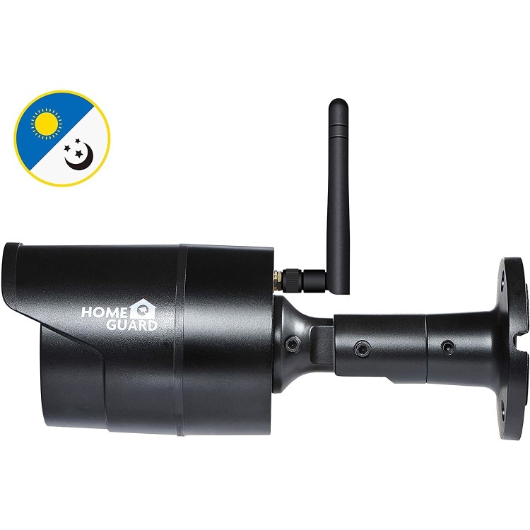 HomeGuard Wireless 1080P HD All Weather CCTV IP Camera with Night Vision - 1 Pack
