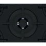 Hotpoint 73cm Gas on Glass 5 Burner Gas Hob - Black Glass