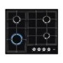 AEG 3000 Series 60cm 4 Burner Gas Hob - Black