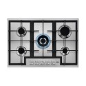 A1/HGX75400SM Refurbished AEG 3000 Series HGX75400SM 75cm 5 Burner Gas Hob with Wok Burner
