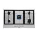 HGX95320SM AEG 3000 Series 86cm 5 Burner Gas Hob with Wok Burner - Stainless Steel