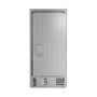 Refurbished Hoover HHCR3818EWPL Freestanding 463 Litre American Frost Free Fridge Freezer Silver