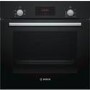 Refurbished Bosch Serie 2 HHF113BA0B 60cm Single Built In Electric Oven Black